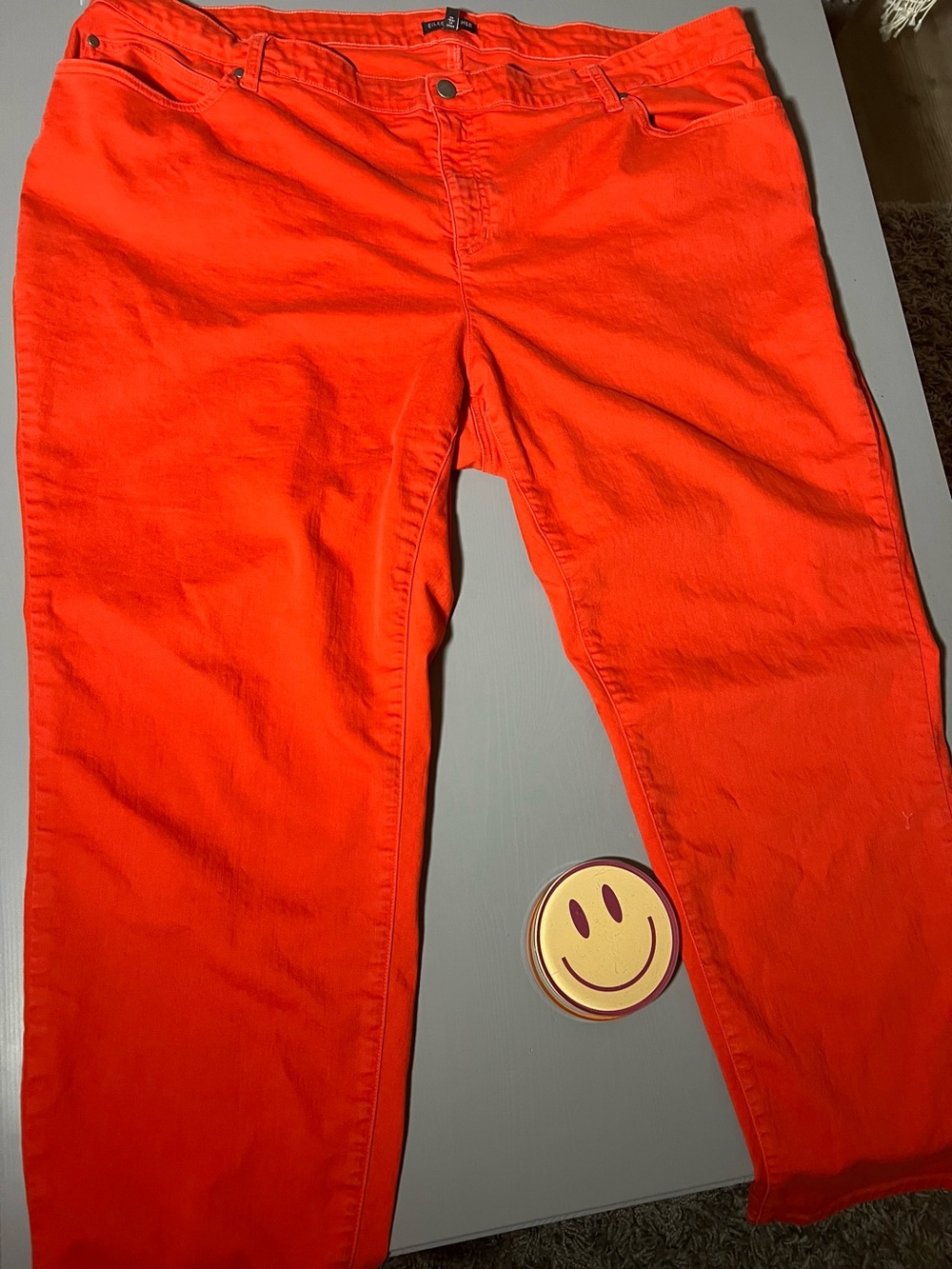 Eileen Fisher size 22w Vibrant Orange Women’s Jeans